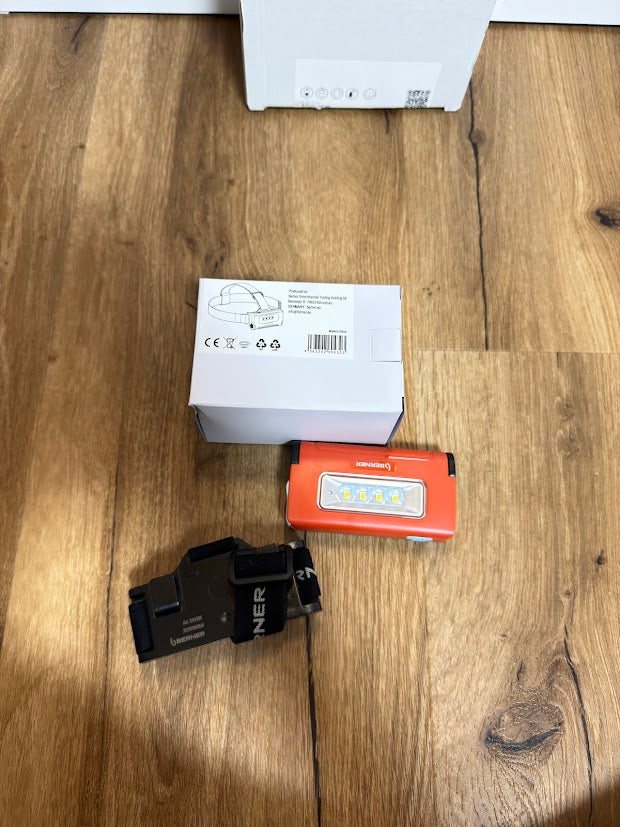 BERNER LED pracovní světlo + držák/čelový popruh