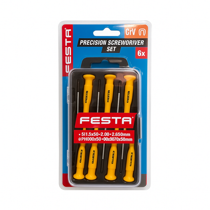 FESTA Precision screwdriver set 6x