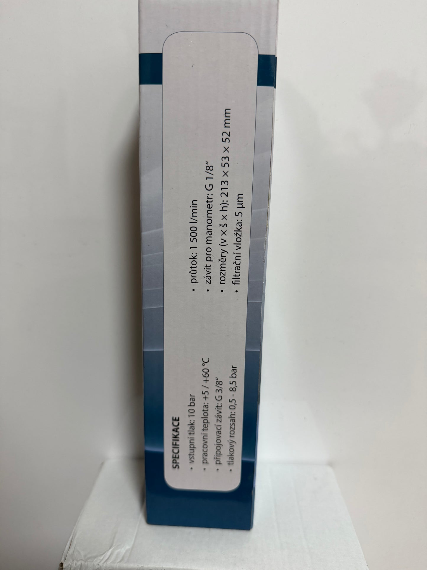 Regulátor tlaku vzduchu s filtrem + manometr (G 3/8“)