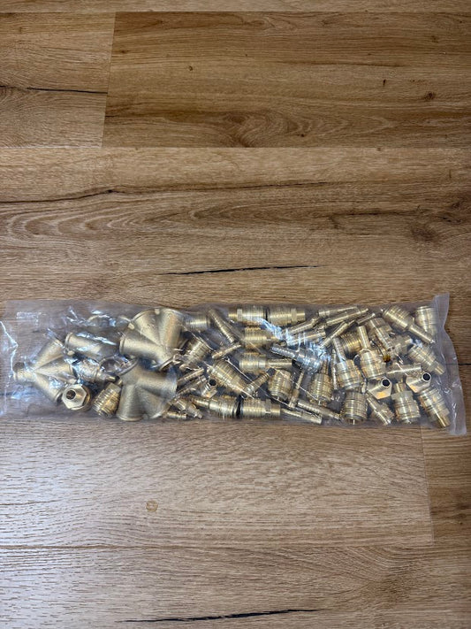 Mosazné rychlospojky / fitinky na kompresor