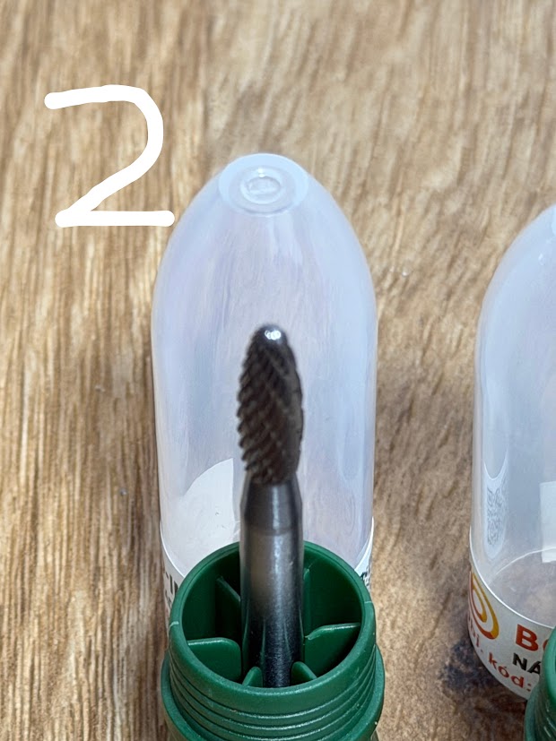 Karbidové frézky (rotační stopkové frézy)