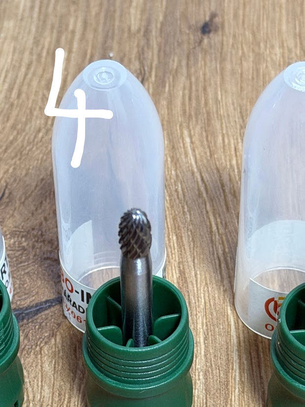 Karbidové frézky (rotační stopkové frézy)