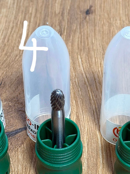 Karbidové frézky (rotační stopkové frézy)