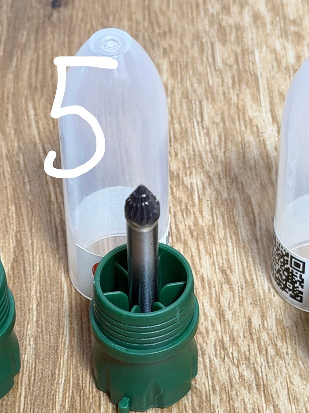 Karbidové frézky (rotační stopkové frézy)