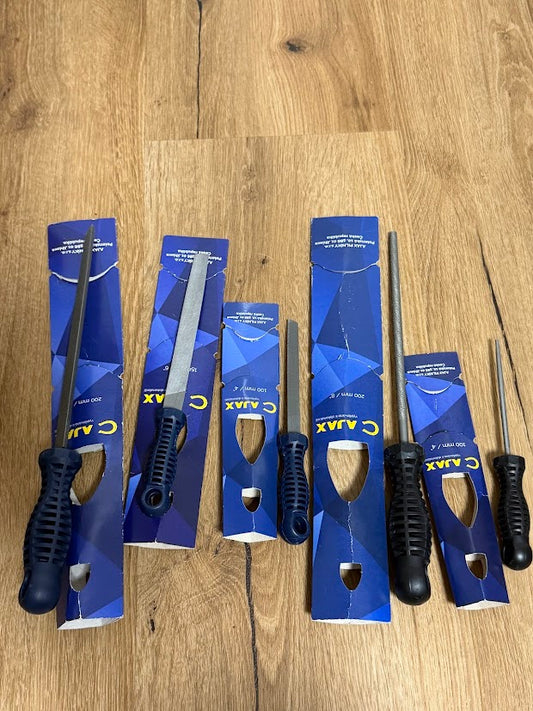 Sada pilníků na kov (ruční pilníky)