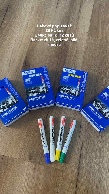 Permanentní kuličkové fixy